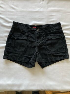 UNIONBAY Women’s Black Casual Shorts, Sz-5